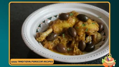 Moroccan Chicken Tagine with Preserved Lemon and Olives
