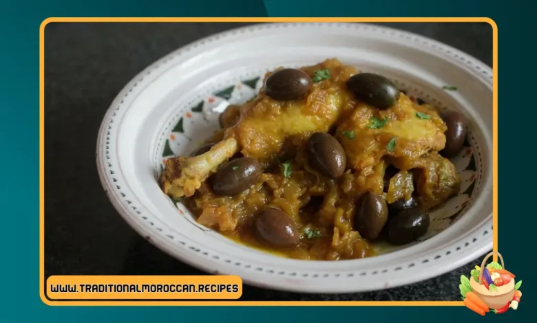Moroccan Chicken Tagine with Preserved Lemon and Olives